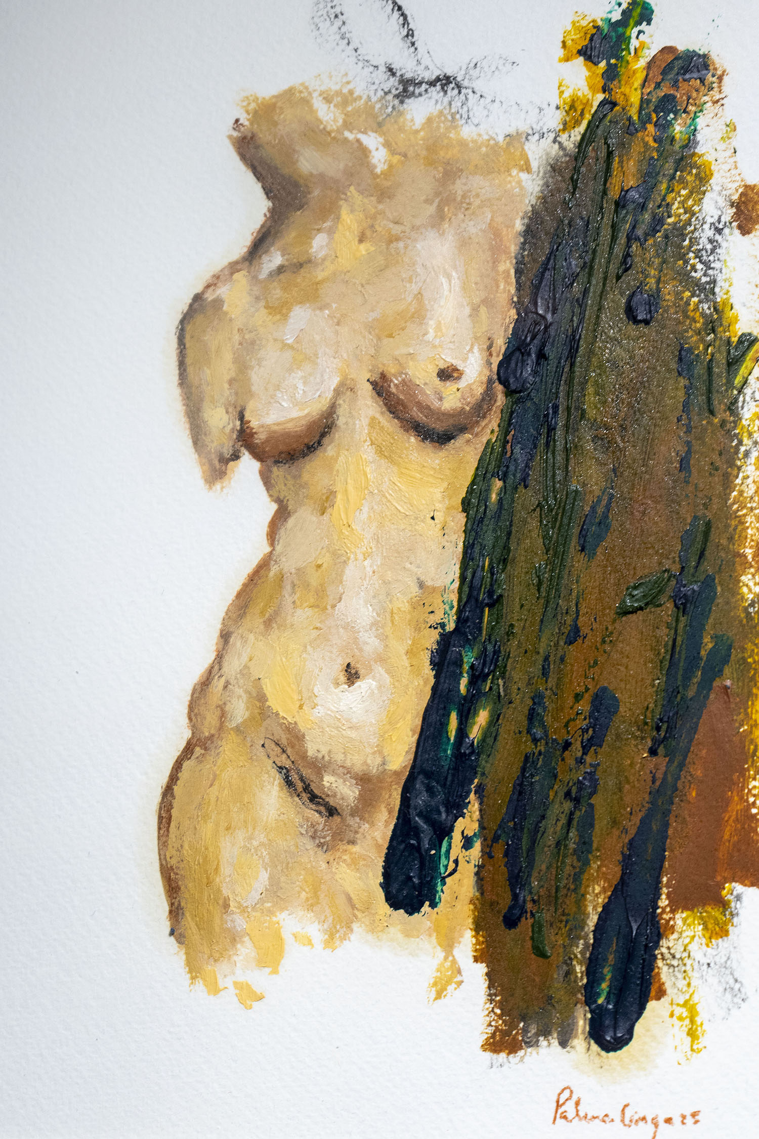 MAR SONORO - Painting Nu Corpo Detail - 22 2025