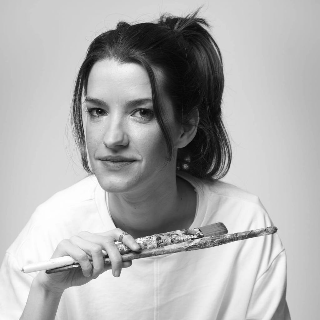 Palma Graça Art - Artist Portrait Black and White